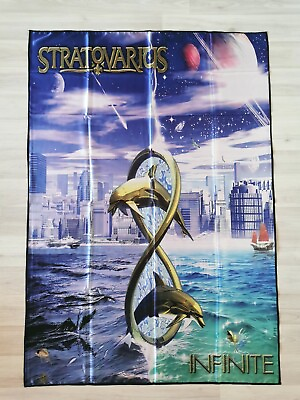#ad STRATOVARIUS Infinite FLAG cloth poster banner Finnish Power METAL Edguy $43.90