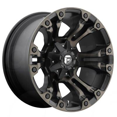 #ad 18x9 Matte Black Tint Wheels Fuel D569 Vapor 6x135 6x5.5 6x139.7 1 Set of 4 1 $1504.00