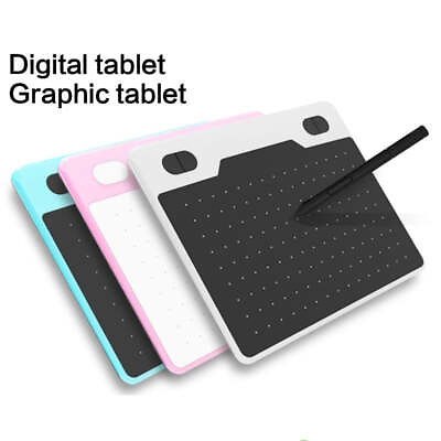 #ad Inch Ultralight Graphic Tablet Digital Drawing Tablet Battery Free Pen $65.00