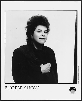 #ad Phoebe Snow Original 1980s Elektra Records Promo Photo Pop Rock Folk $11.96
