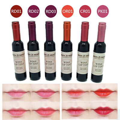 #ad Red Wine Bottle Waterproof Long Lasting Stained Matte Lip Gloss Lipstick NEW4 $1.46
