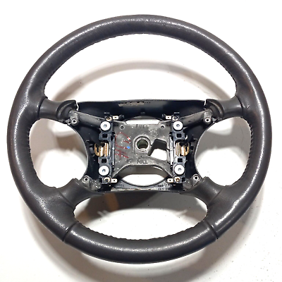#ad 98 05 Ford Explorer Ranger Steering Wheel Mazda B Sport Trac Gray Leather $80.99