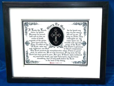 #ad New Lovely Bible Verse Plaques quot;THE LORDHE HEARD MY CRYquot; Christian Gifts $79 $69.95