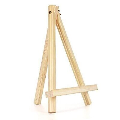#ad 2 New Wooden Easel Stands 9.5quot; Adjustable Tabletop Small Ktub $19.85