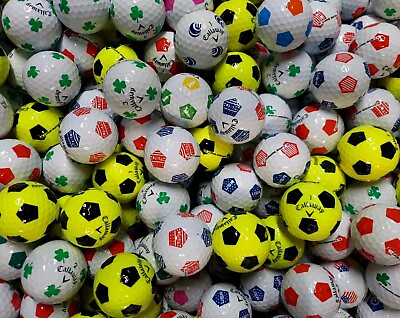 #ad Bulk Lot of Callaway Truvis Golf Balls Random Assortment 50 Balls 5A 4A $116.99