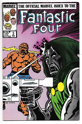 #ad The Official Marvel Index To The Fantastic Four #3 Marvel Comics $0.99