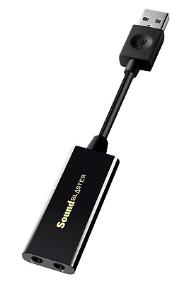#ad Creative Labs Sound Blaster Play 3 SB1730 External USB Audio Adapter Win Mac $17.99