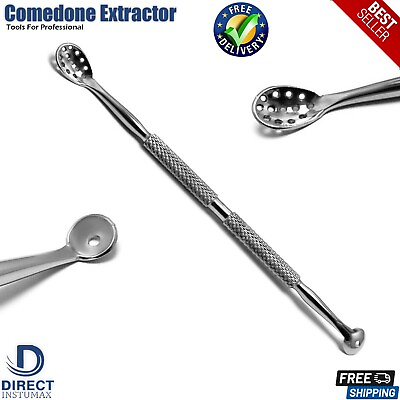 #ad Comedone Extractor Blackhead Remover Acne Blemish Pore Cleaner Double Ended $6.40