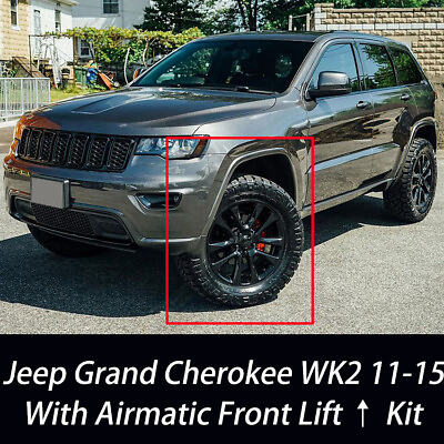 #ad For 11 15 Jeep Grand Cherokee WK2 with Air Ride Front Lift Kit level Rises Links $79.99