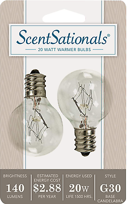 ScentSationals 20 Light Bulbs 2 Bulb Pack $3.87 $3.87