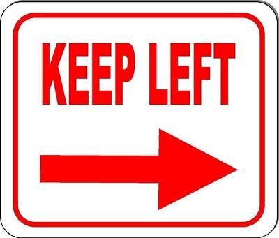 #ad FUNNY Keep left arrow sign but the arrow points right Size Options available $14.79
