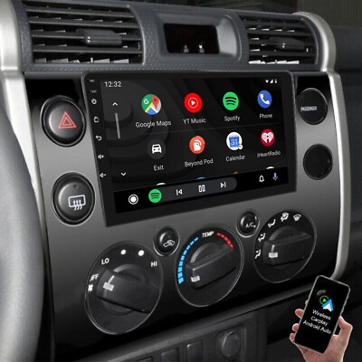#ad 9quot;Car Radio for Toyota FJ Cruiser 07 13 GPS Navigation Android Carplay Head Unit $159.00