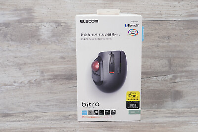 #ad Trackball Thumb Mouse Elecom Bitra Japan 5 Button Wireless Bluetooth Small PC Ma $50.99