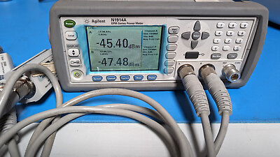 #ad Agilent N1914A EPM Series Dual Power Meter E9300A power Sensor SUCOFLEX 104 $7900.00