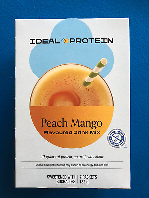 #ad Ideal Protein Peach amp; Mango Drink Mix 7 Packets EXP 10 31 25 FREE SHIPPING $41.99