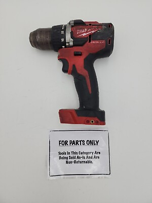 #ad Milwaukee 2801 20 M18 Cordless Brushless 1 2quot; Drill Driver FOR PARTS ONLY $29.99