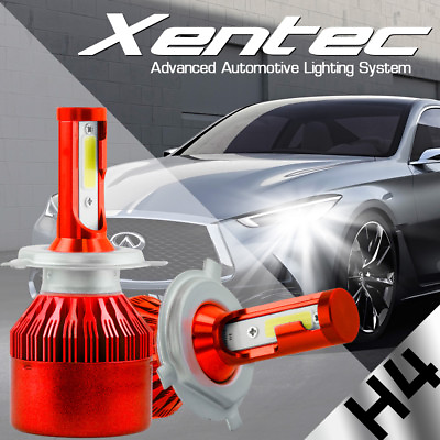 #ad Xentec 80W 8000lm LED Headlight Kit H4 9003 Hi Lo beams 6000K Bulb Pair CREE $25.99
