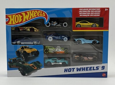 #ad New Hot Wheels 9 Pack Toy Cars Kids Gift Pack Die Cast Collector Car Styles Vary $14.95