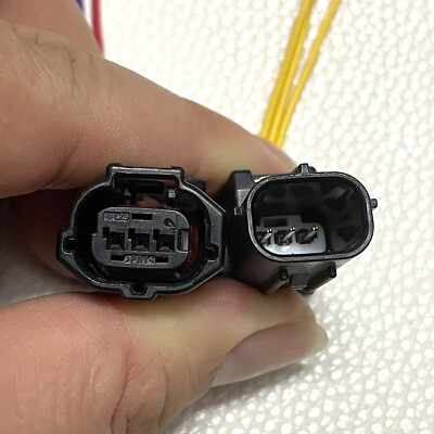 #ad 2pcs Genuine Headlamp Light Regulation Connector for Toyota 90980 12353 12719 $16.99