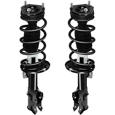#ad For 2011 2013 Ford Fiesta Front Struts Shock Absorber amp; Spring Assembly Pair $100.61