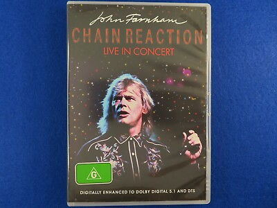 #ad John Farnham Chain Reaction Live In Concert DVD Region 0 Fast Postage AU $29.99