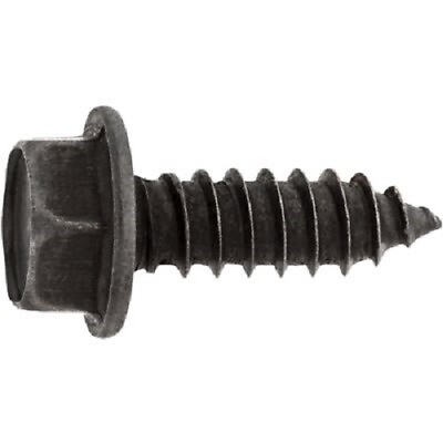 #ad Hex Washer Head Tap Screw #10 X 1 2 Blk. Oxide $15.09
