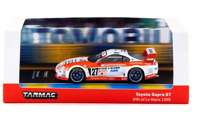 #ad Tarmac Works HOBBY64 Toyota Supra GT 1995 24hr Le Mans 1:64 Diecast Car $23.99