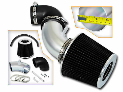 #ad Short Ram Air Intake Kit BLACK Filter for 06 07 08 Honda Fit 1.5L All Models $49.49
