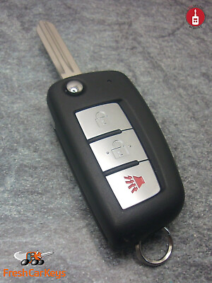 #ad OEM 2014 2022 Nissan Rogue 3 BTN Flip UNCUT Key Remote Fob UNLOCKED CWTWB1G767 $24.95
