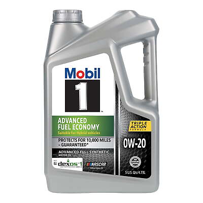 #ad Advanced Fuel Economy Full Synthetic Motor Oil 0W 20 5 Quart $22.99