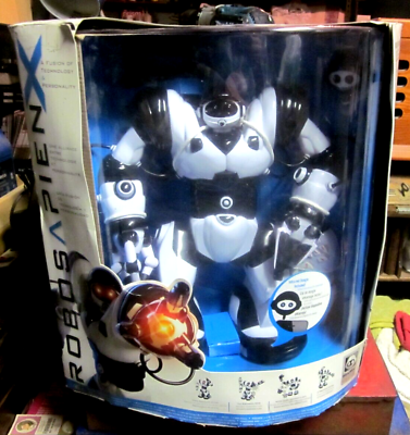 #ad WowWee Robosapien X Robot 14quot; Black amp; White Remote Control Brand New In The Box $119.99