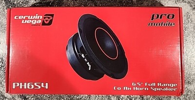 #ad Cerwin Vega PH654 6.5 inch Horn Speaker Black $149.00