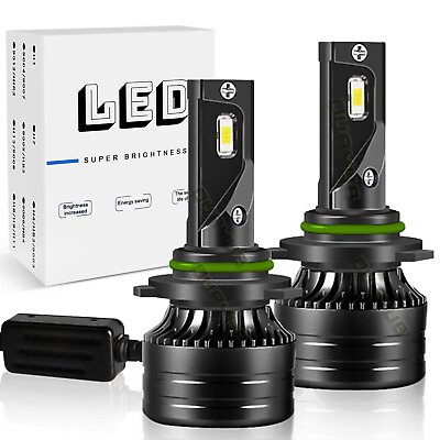 #ad Pair Upgrade 9006 HB4 New 40000LM LED Headlights Kit Hi Low Power Bulbs 6000K $45.99