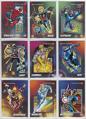 #ad 1992 Marvel Universe III Impel X Men Base Card U Pick Choose Complete Your Set $1.25