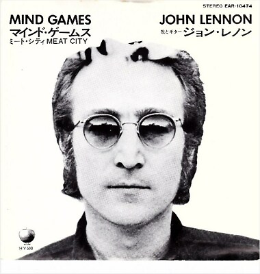 #ad JOHN LENNON Mind Games JAPAN 7quot; VINYL BEATLES GBP 30.00