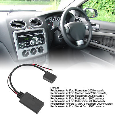 #ad ◇ 12pin 5.0 Aux Audio Adapter Replacement For Fiesta $10.64