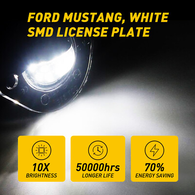 #ad LED License White Lights Plate For Ford 94 Mustang 95 96 97 98 99 00 01 02 03 04 $13.99