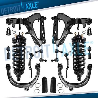 #ad New 16pc Complete Front Suspension Kit for Chevy Trailblazer GMC Envoy 14mm $437.84
