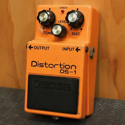 #ad Boss DS 1 DISTORTION #x27;79 Silver Screw Used Distortion $642.93