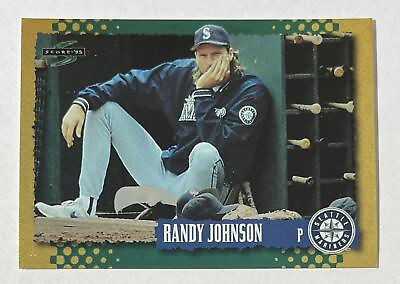 #ad 1995 Score #222 Randy Johnson Gold Rush Seattle Mariners $2.35