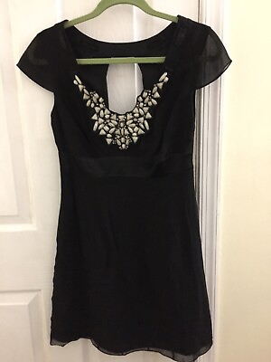 #ad karen millen Fancy A Line Dress UK10 U6 $40.00