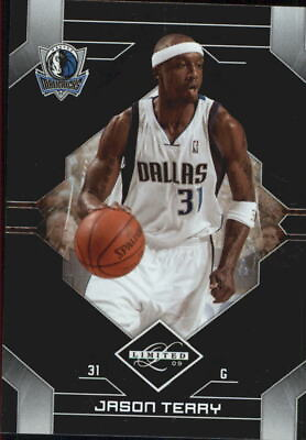 #ad 2009 10 Limited Dallas Mavericks Basketball Card #63 Jason Terry 199 $1.69