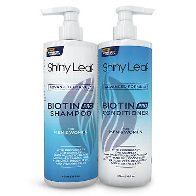 #ad Biotin Pro Shampoo and Conditioner Set Anti Hair Loss with DHT Blockers 2x16oz $34.95