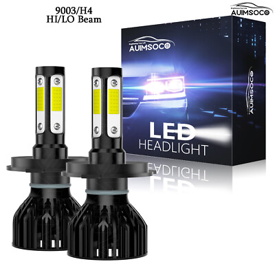#ad For Toyota Maxima 2000 2001 LED Headlight Kit High Low Beam Light Bulb 9003 2pcs $29.99
