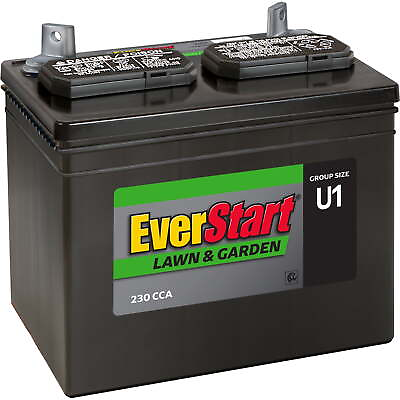 #ad EverStart Lead Acid Lawn amp; Garden Battery Group Size U1 12 Volt 230 CCA $29.87