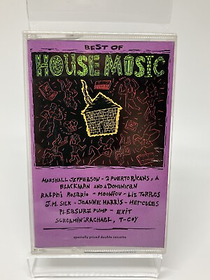 #ad Various Best Of House Music Cassette Tape 1988 Rare $29.00