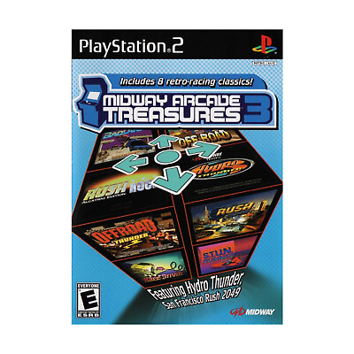 #ad Midway PS2 Midway Arcade Treasures 3 NM $35.00