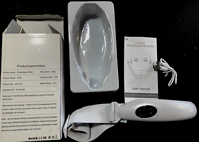#ad EMS Vibration Electric V Face Shaping Massager for Double Chin Reduction $17.00