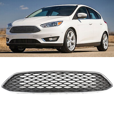 #ad New Front Radiator Grille Grill for Ford Focus 2015 2016 2017 2018 $35.14