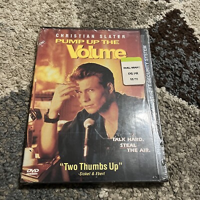 #ad Pump Up the Volume DVD 1999 New Sealed Torn Corner Christian Slater Flick $9.99